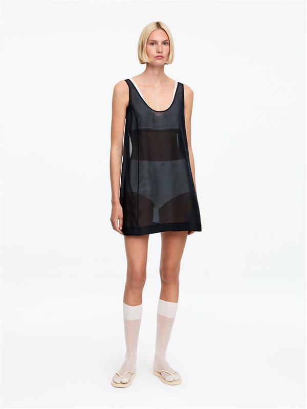 ARKET x Laila Gohar A라인 미니 드레스